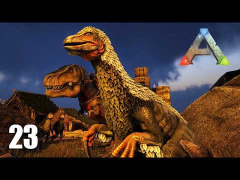 Taming GANDALF the GREY TERIZINO and visiting the base 01- Ep 23