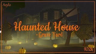 Roblox | Bloxburg: Haunted House + Graveyard (102k)