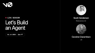 v0 Power Hour: Let’s Build an Agent