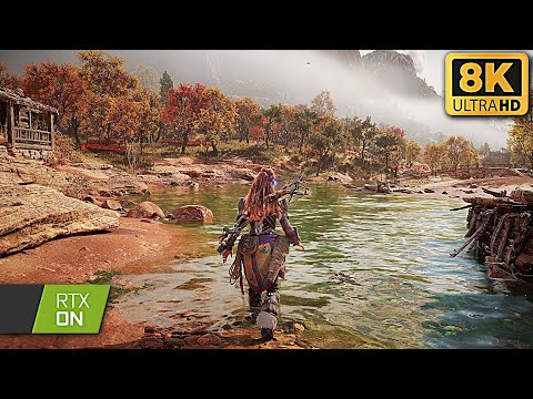 [8k] Horizon Forbidden West - RTX 4090 Max Settings Incredible 2024 Next Gen PC Graphics!