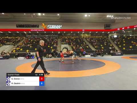 70 Kg Quarterfinal - Sam Sasso, ORTC/TMWC Vs Ryan Deakin, WILD - TMWC