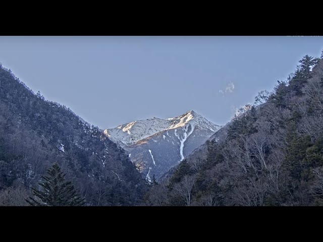 赤石岳（椹島周辺（牛首峠）から南アルプスの赤石岳）