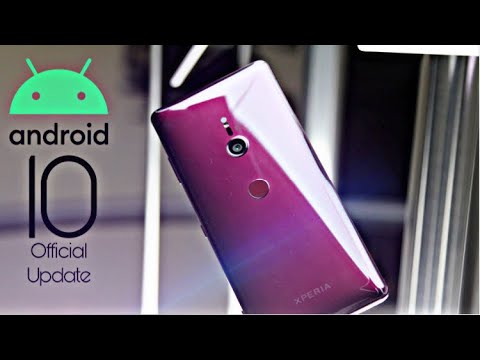 Sony Xperia XZ3 Official Android 10 Update