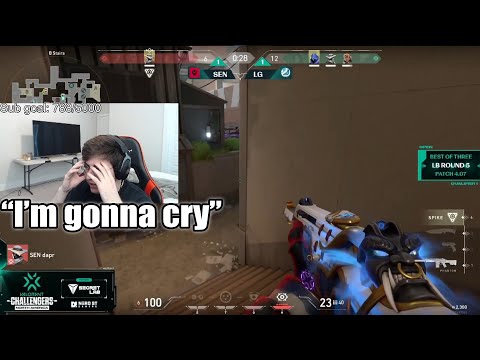 Zombs reacts to SEN vs LG - Sentinels Eliminated from VCT after losing to LG