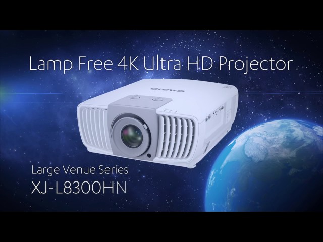 Video teaser for CASIO LampFree 4K UHD projector