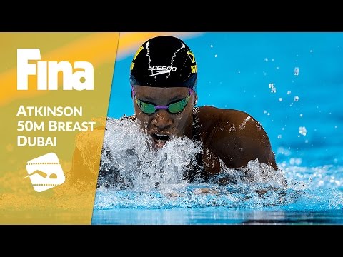 Gold No. 20 for Atkinson - 50m Breaststroke #5 Dubai