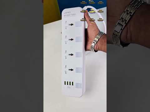 LDNIO 4408 Power Socket The Ultimate Power Strip for Your Home and Office #shorts  #EyeQGadgets