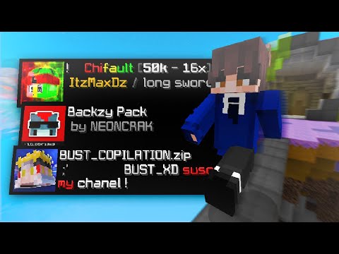 THE BEST YOUTUBER TEXTURE PACKS FROM BEDWARS ft.  @bustxd524