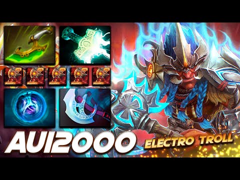Aui2000 Troll Warlord Electro Berserker - Dota 2 Pro Gameplay [Watch & Learn]
