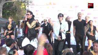 Chad Future feat Drew Ryan Scott perform Unstoppable  at KCON