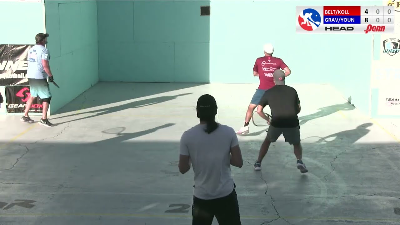 BELTRAN/KOLL VS. GRAVIER/YOUNG | CPRT QUARTERFINALS | 2022 3WALLBALL WORLD CHAMPIONSHIPS