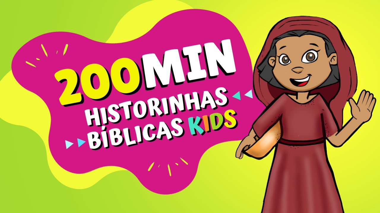 🔴 MARATONA DE HISTORINHAS BÍBLICAS PARA CRIANÇAS (200 MIN)  @semeadoreskids ​