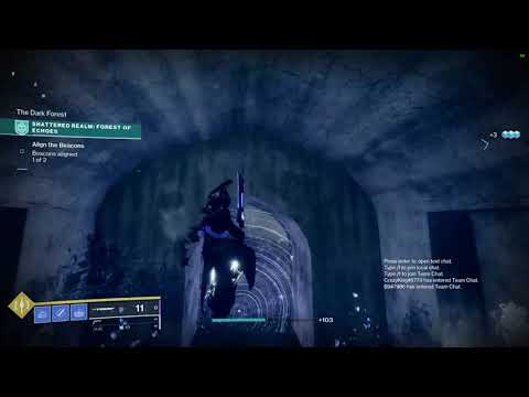 Destiny 2- Shattered Realm secret chest 1 & 2 - Season of the lost- Like & Share