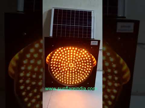 Solar Traffic Blinker