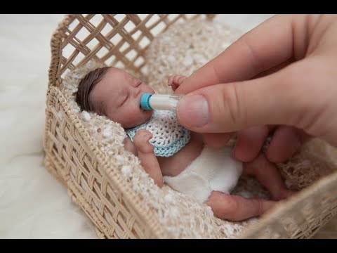 Miniatur-Silikon-Reborn-Baby "Tiny Timmy"