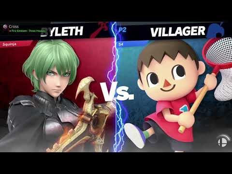 Clemson Smash Series 33 - RR Pools - Squinja (Byleth) vs. Metronome (Villager, Min Min) - SSBU