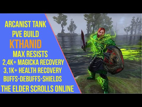 ESO Arcanist Tank Build - Kthanid - Necrom