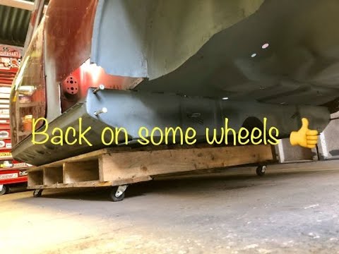 Classic Mini Restoration 1989 Episode 17 - Back On Some Wheels