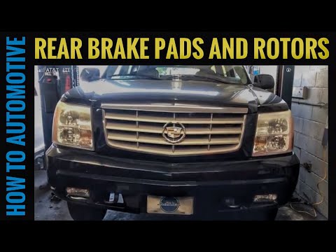 How To Change The Rear Brake Pads And Rotors On A 2002-2006 Cadillac Escalade