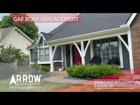 Arrow Renovation Before After Photo Set Olathe Ks Home New Gutter And Downspouts