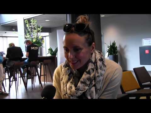 ESCKAZ in Amsterdam: Monika Kuszyńska (Poland) interview (at Eurovision In Concert)