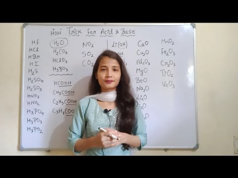 Trick to identify Acid and Base|| class 8,9,10,11,12|| Acid base trick