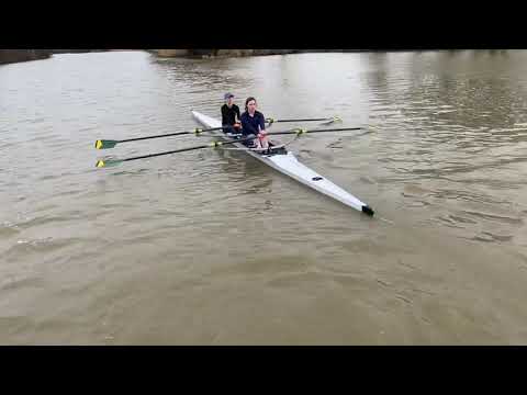 Ladies Sculling Double 19022022 storm Eunice