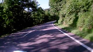 preview picture of video 'Great Smokey Mtn Parkway Harley-Davidson FXST Motorcycle Ride 11July14'