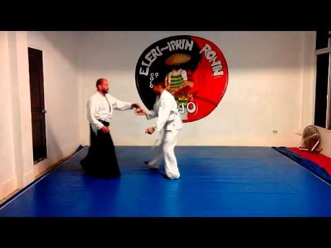 Aikido, técnicas de desarme