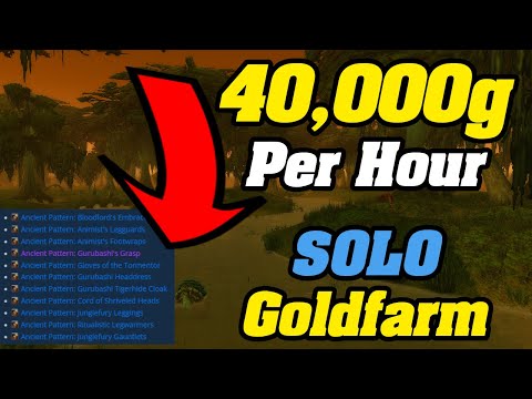 The 40,000g Per Hour SOLO Goldfarm! Dragonflight