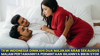 Download lagu VIRAL‼️TKW Indonesia Dinikahi 2 Majikan Arab Sekaligus, Malam Pertamanya Tak Disangka mp3