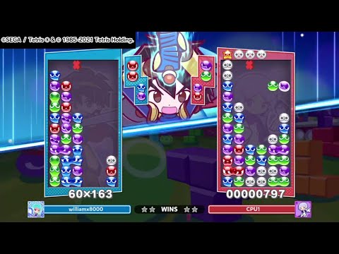 Puyo Puyo Tetris 2 (Japanese) Testing DLC 3 Characters in Japanese