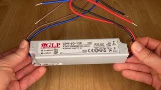 GPV-60-12E Zdroj konstantního napětí 12V 5A 60W
