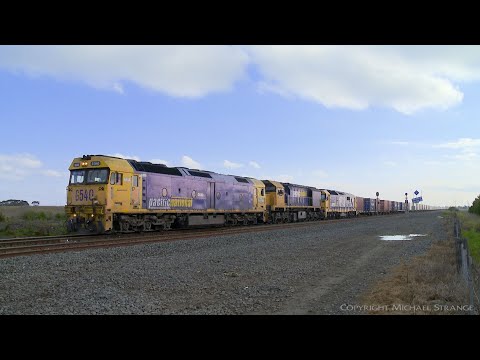 7902V Mildura To Melbourne Containers - PoathTV Australian Trains & Railways