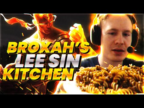 Broxah's LEE SIN KITCHEN! Cooking Up The SPICY PLAYS 👨‍🍳 (Ft. Finn)