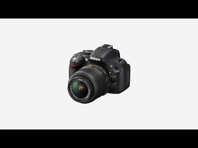 Vídeo relacionado con Nikon D5200 - Cámara réflex Digital de 24.1 MP (Pantalla 3", estabilizador óptico, grabación de vídeo), Negro - Kit con Objetivo Nikkor AF-S DX 18-55 mm f:3.5 VR II