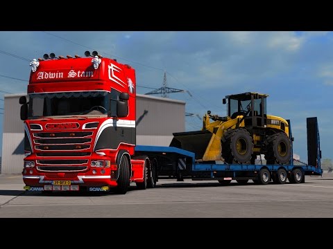 ETS 2 - SCANIA R520 Adwin Stam - Trip: Halle - Piła