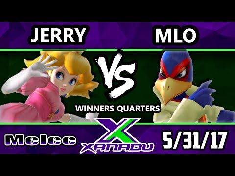 S@X 204 - Jerry (Peach) Vs. MLO (Falco) - Smash Melee Winners Quarters - SSBM