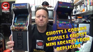 Ghost 'n Goblins + Ghouls 'n Ghosts Mini Arcades from Replicade Unboxing & Play Test