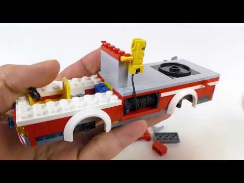 Fire Truck Assembly Video for Children Fire engines for Kids Build and Play Toys for child