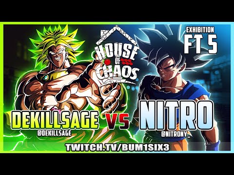 DBFZ Exhibition - EG dekillsage vs Nitro FT 5 [ Stop all ACTIVITIES AND WATCH THIS NOW ]