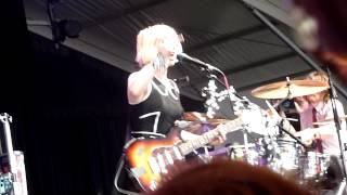 The Joy Formidable Buoy Live Bonnaroo Music Festival Manchester TN June 10 2012