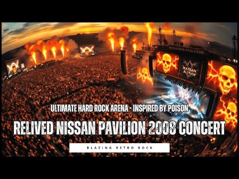 Relived Nissan Pavilion 2008 Concert | Ultimate Hard Rock Arena | Inspired by Poison