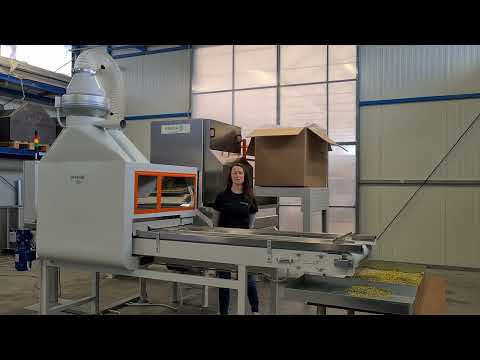 Chamomile processing line presentation