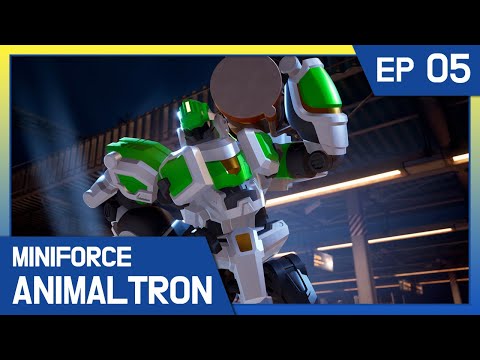 [Miniforce Animaltron] 🦁Ep.5 Catfish King, Zapping Here and There!