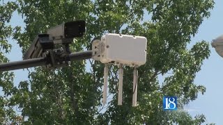 Stop lights gone at Lafayette intersection; cameras remain