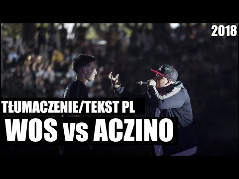 WOS vs ACZINO | TŁUMACZENIE/TEKST 🇵🇱 | RED BULL BATALLA 2018 🎤