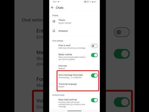 WhatsApp New Update 2025 | WhatsApp Voice Message Transcripts Feature #shorts #whatsappnewupdate2025