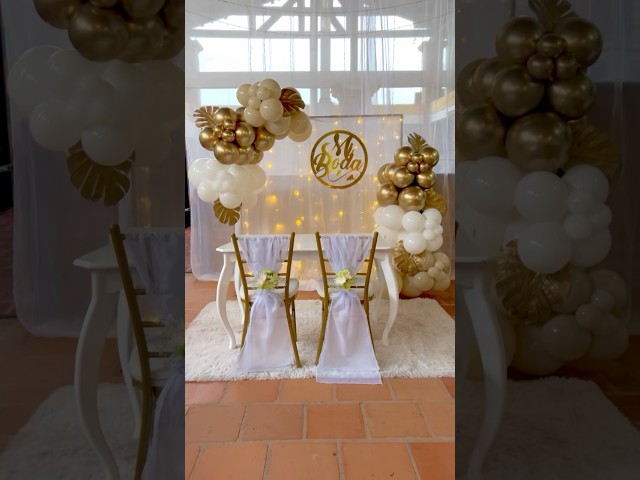 Vídeo relacionado con Decoración 50 Aniversario Bodas de Oro Photocall Pancarta 110x80cm Fiesta Matrimonio 50 Años 30 Globos Telón Fondo Globo Dorado Elegante Fotocol Español Homenaje Regalo Pareja Banner Celebración