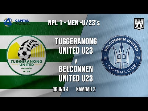 NPL1 Men's - U23's - Capital Football - ROUND 4 - Tuggeranong United v Belconnen United